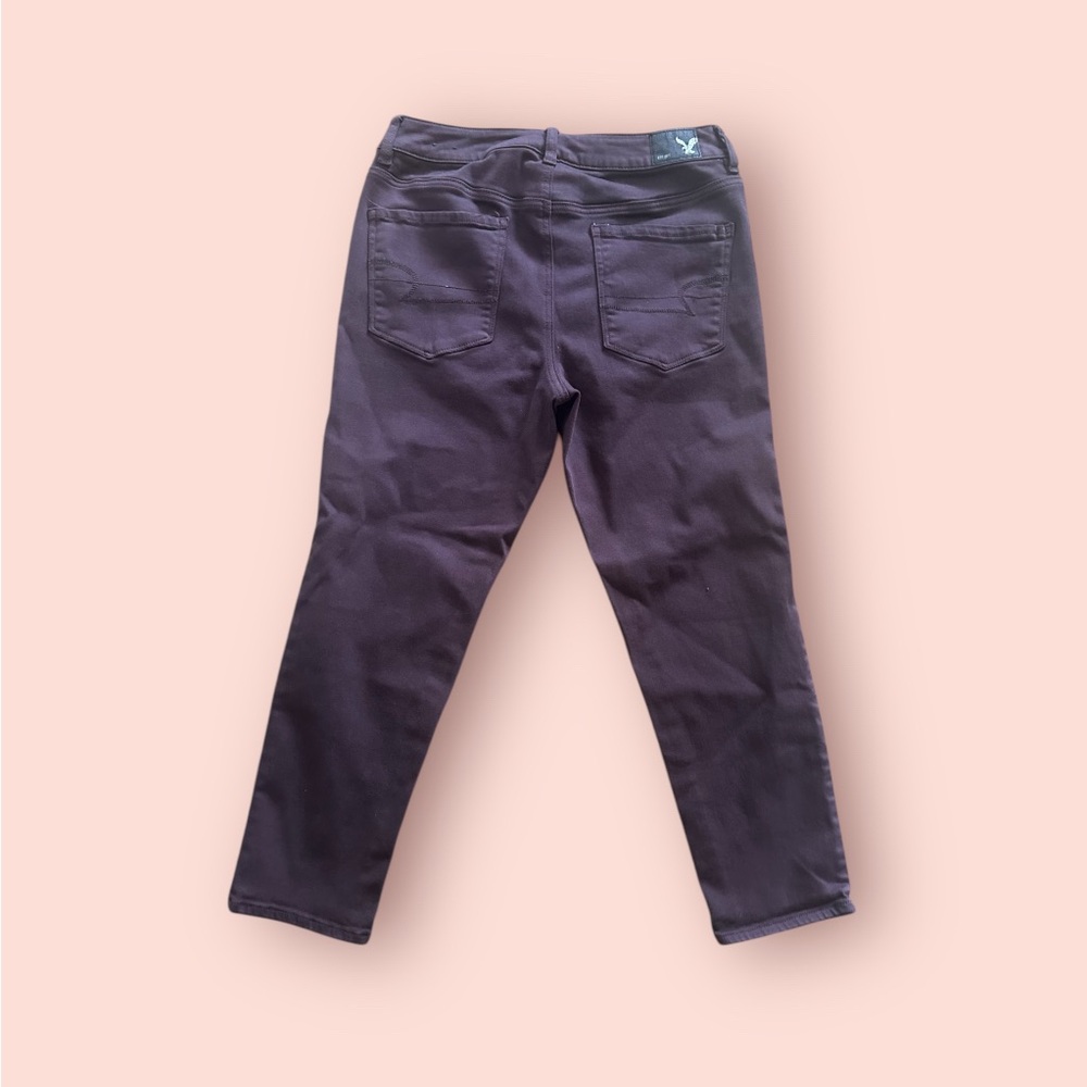 american eagle denim high rise capri | Size 12